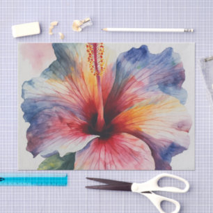 Hibiscus Bloom Tissue Paper