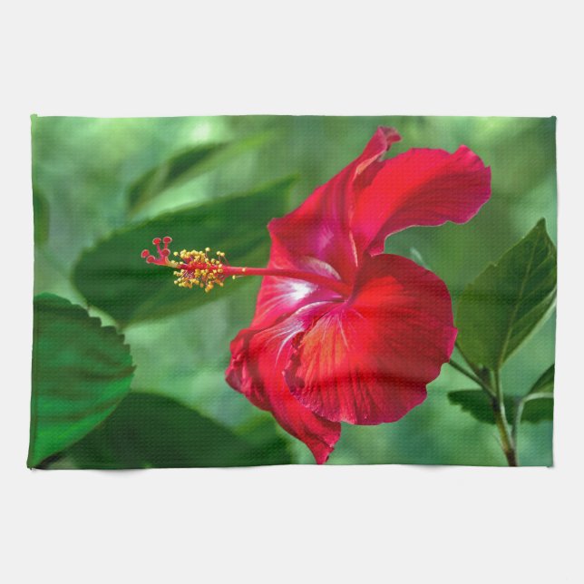 Hibiscus Blossom Towel (Horizontal)