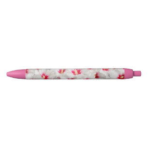 Hibiscus - Chinese Rose Flower Pattern Pen