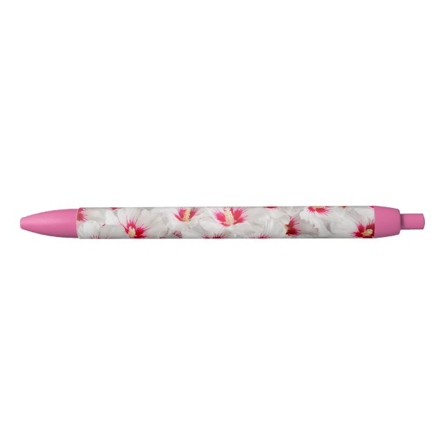 Hibiscus - Chinese Rose Flower Pattern Pen (Front)