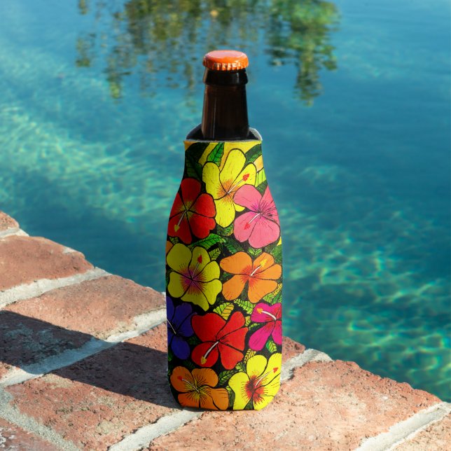 Hibiscus Color  Bottle Cooler (In Situ Pool)