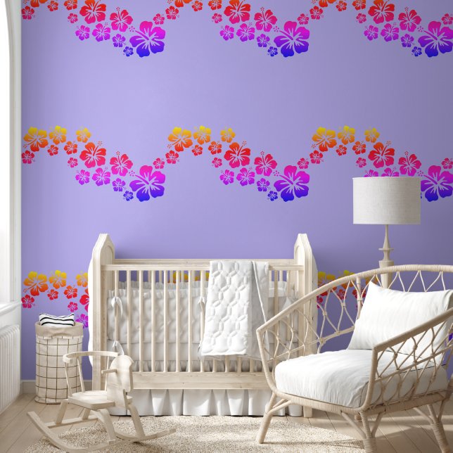 Hibiscus - Decor Blossoms 1a Wallpaper (Kids)