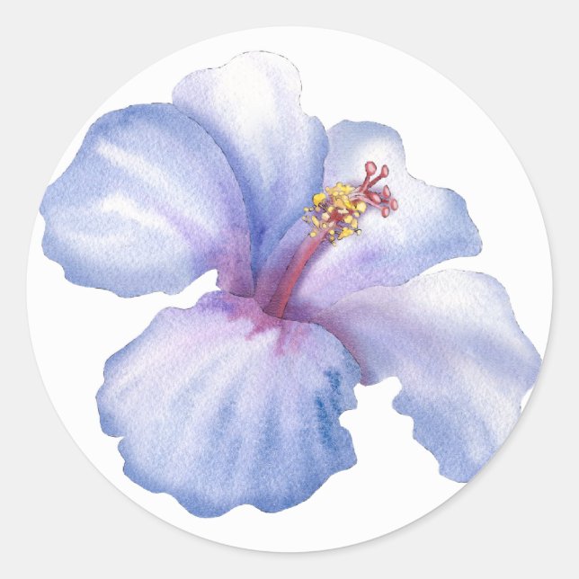 Hibiscus Dreams Envelope seals (Front)