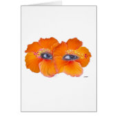 Hibiscus Eyes - Orange (Front)