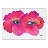 Hibiscus Eyes - Pink (Front Horizontal)