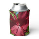 Hibiscus Flower and Blue Sky Can Cooler