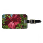 Hibiscus Flower and Blue Sky Luggage Tag