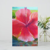 Hibiscus Flower Art (Standing Front)