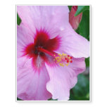 Hibiscus Flower Blossom Temporary Tattoos