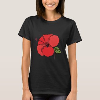 Hibiscus Flower Floral T-Shirt