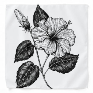 Hibiscus flower II Bandana