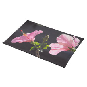 Hibiscus Flower in Profile Placemat