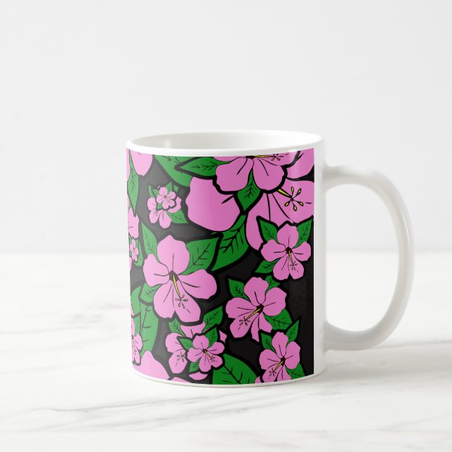 Hibiscus Flowers #4 Coffee Mug (Right)