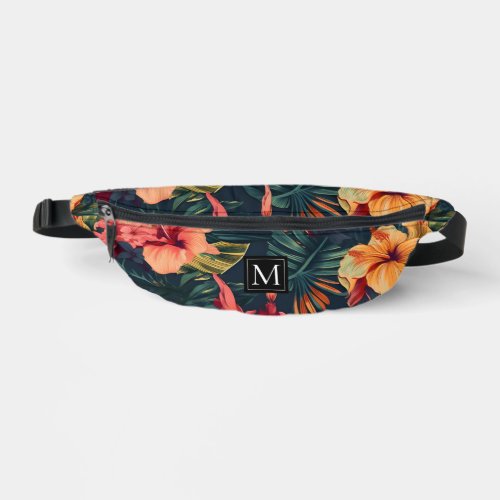 Hibiscus Flowers A Tropical Floral Fanny Pack