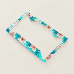 LIFE IS GOOD WHEN I'M AT THE BEACH  License Plate Frame - Foto 7