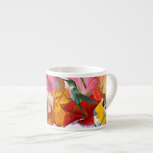 Hibiscus Flowers Espresso Cup