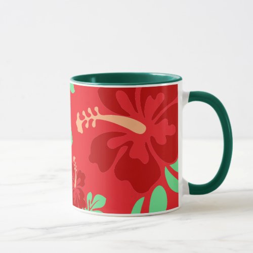 Hibiscus Flowers Mug