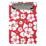 Hibiscus Flowers Pattern Mini Clipboard
