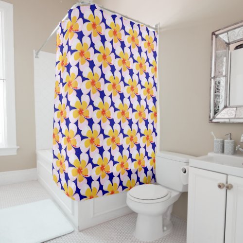 Hibiscus Flowers  shower curtain