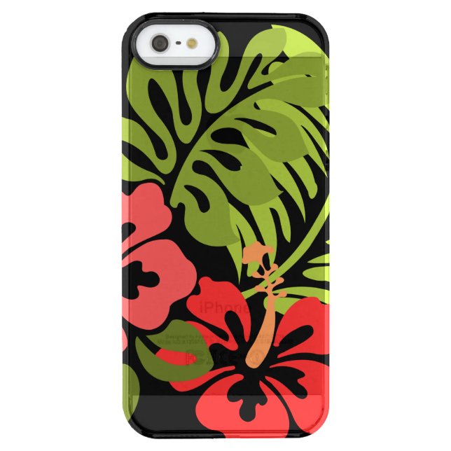 Hibiscus Flowers Uncommon iPhone Case (Back)