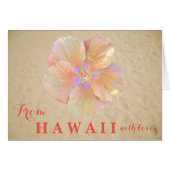 Hibiscus From Hawaii With Love Tropical Flower (Front Horizontal)