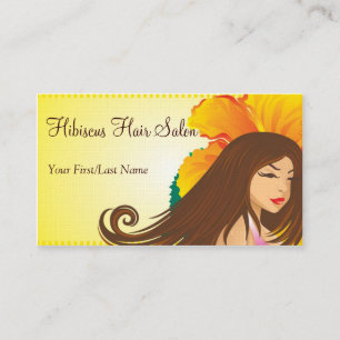 hibiscus gal ~ bc business card