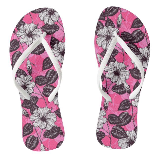 Hibiscus garden 2 flip flops (Footbed)