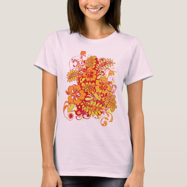 Hibiscus_Growth T-Shirt (Front)