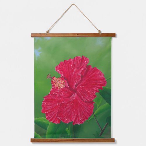 Hibiscus Hanging Tapestry