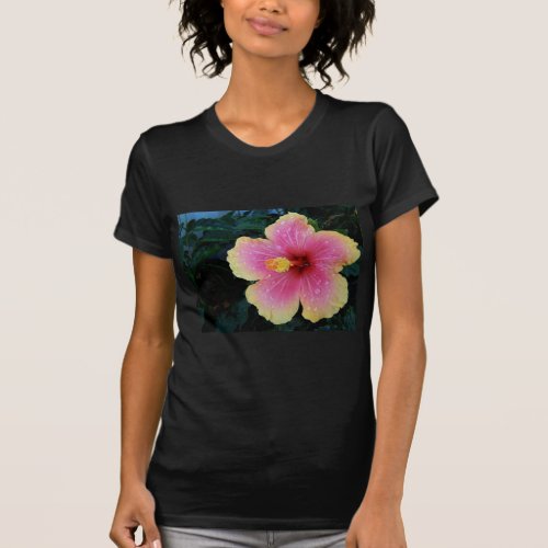 Hibiscus Hawaiian Flower T_Shirt