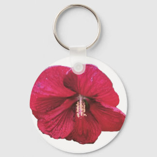 Hibiscus Keychain