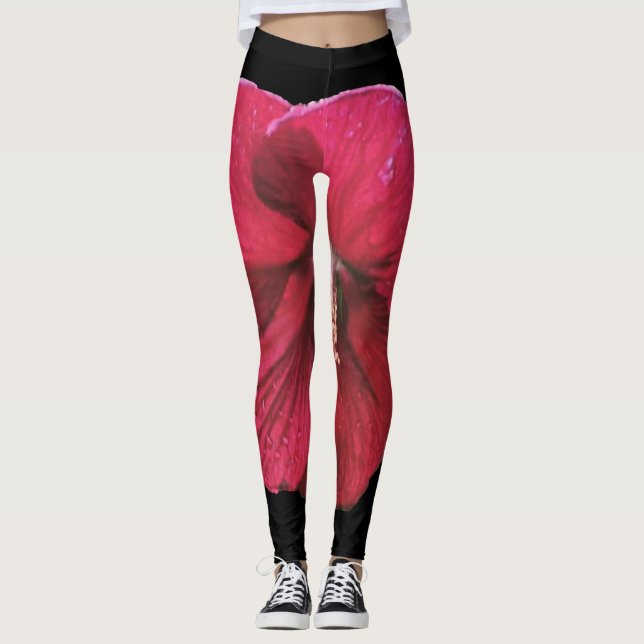 Hibiscus Leggings (Front)