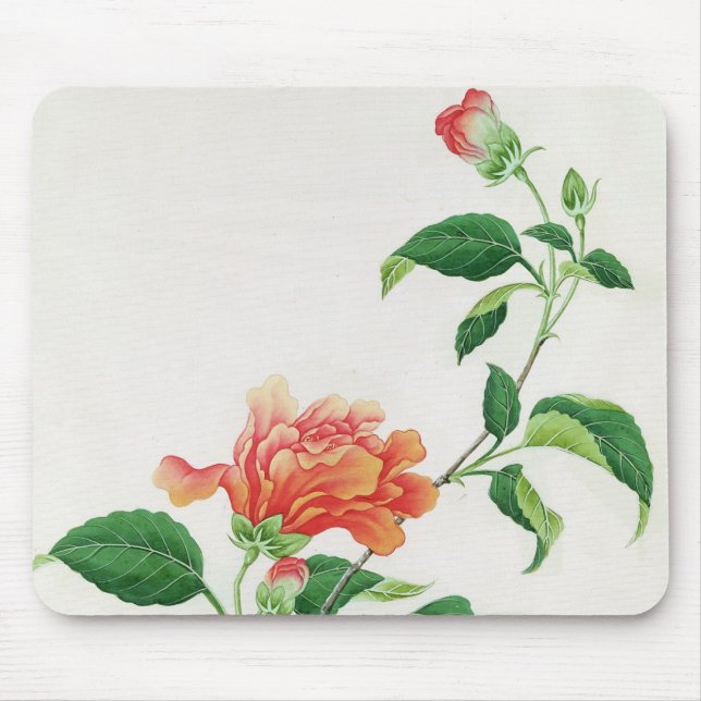 Hibiscus Mouse Pad (Front)