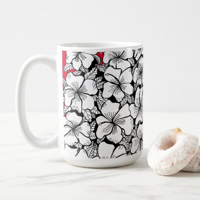 Hibiscus Mug (With Donut)