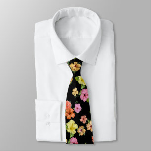 Hibiscus Neck Tie