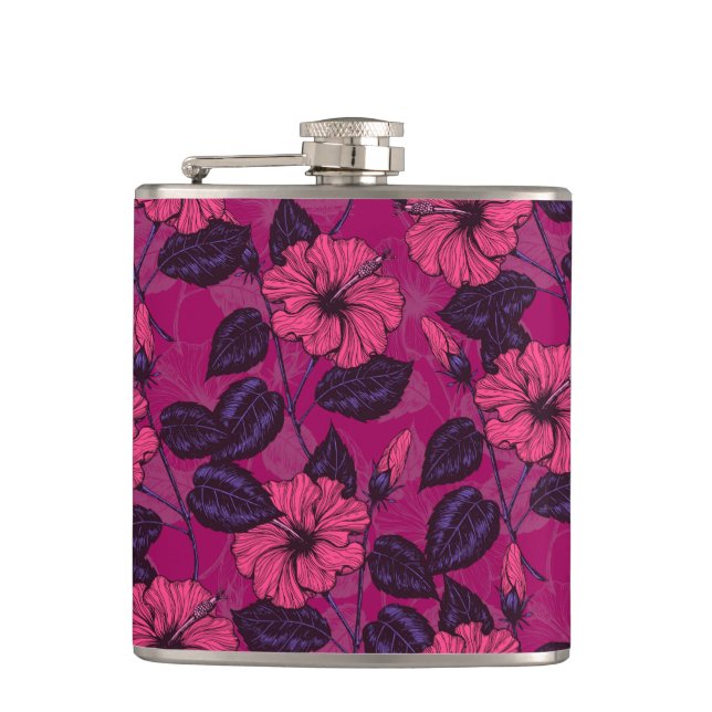 Hibiscus night flask (Front)