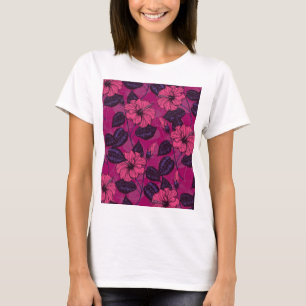 Hibiscus night T-Shirt