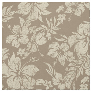 Hibiscus Pareau Hawaiian Floral Aloha Shirt Print Fabric