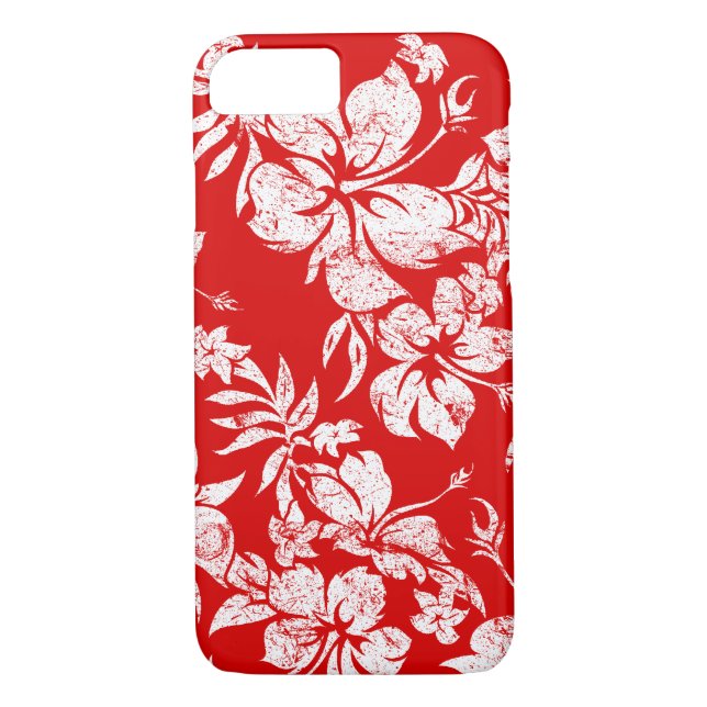 Hibiscus Pareau Hawaiian Floral Case-Mate iPhone Case (Back)