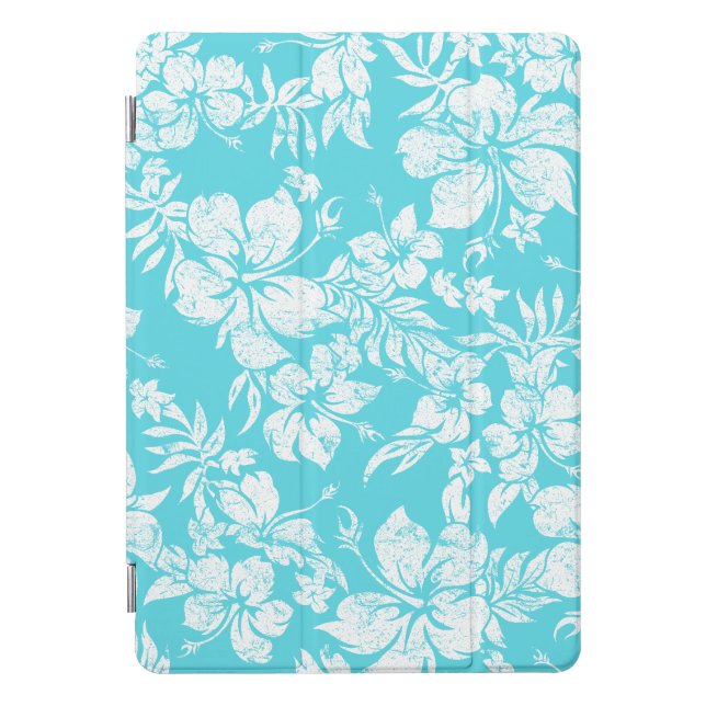 Hibiscus Pareau Hawaiian Floral iPad Smart Cover (Front)