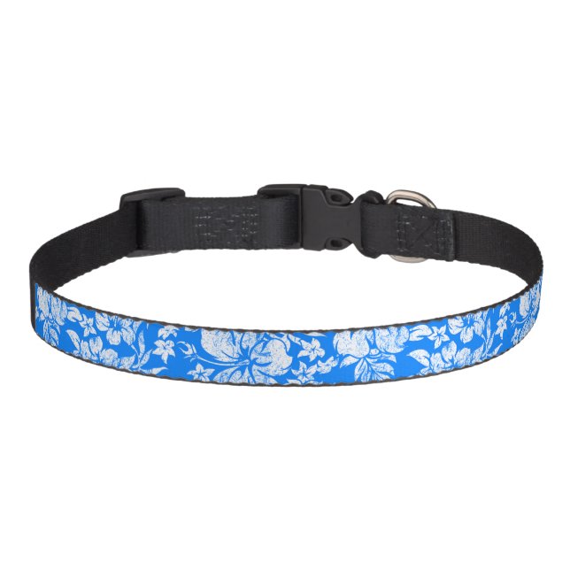 Hibiscus Pareau Hawaiian Floral Pet Collar (Front)
