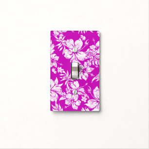 Hibiscus Pareau Hawaiian Light Switch Cover