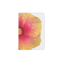Hibiscus Passport Holder