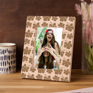 Hibiscus Pattern Engraved Frames