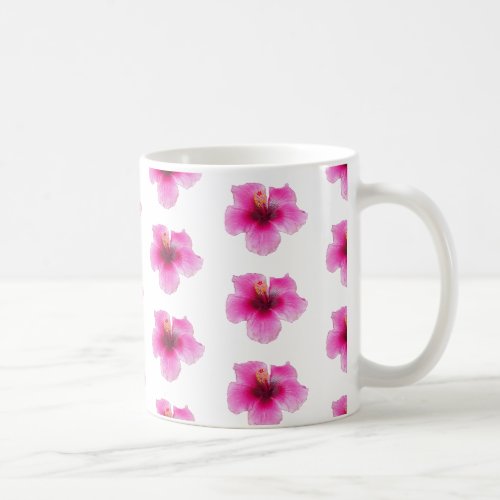 Hibiscus Pink Flower Mug