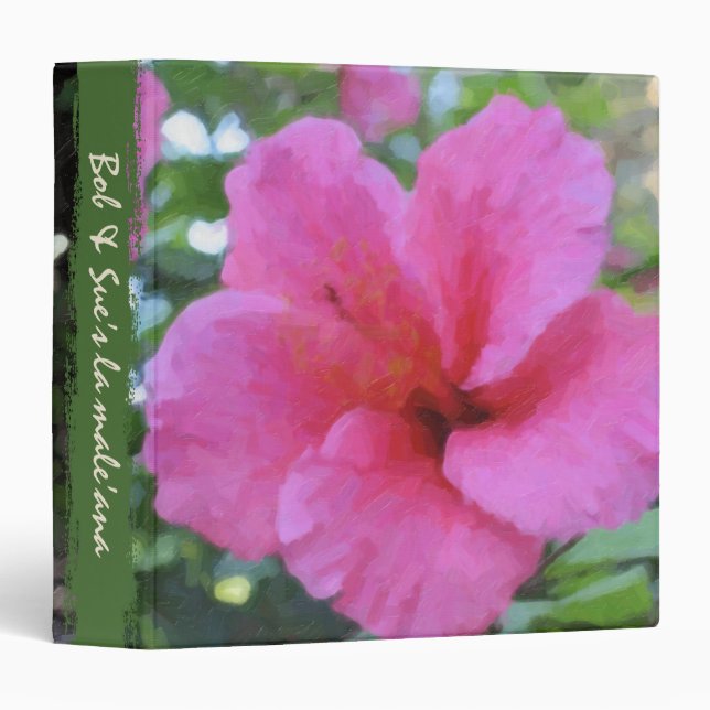 Hibiscus Planning Binder (Front/Spine)