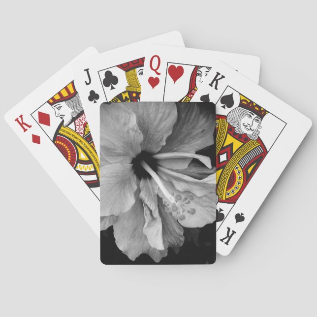 Hibiscus Poker Cards (Back)