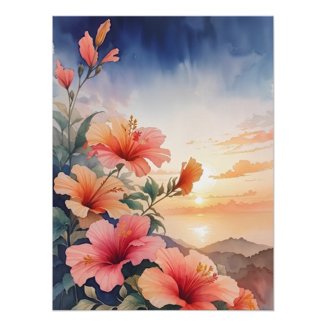 Hibiscus Poster (Front)
