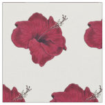 Hibiscus Print Fabric