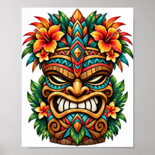 Hibiscus Shield Guardian Poster